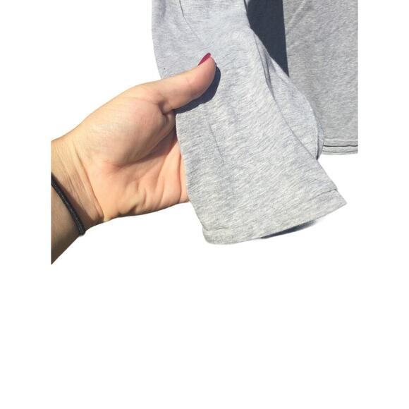 Scotch & Soda long sleeve shirt womens XL gray button henley minimalist cotton - Picture 10 of 10